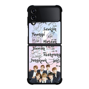 BTS BANGTAN BOYS ALL Samsung Galaxy Z Flip 4 Case Cover